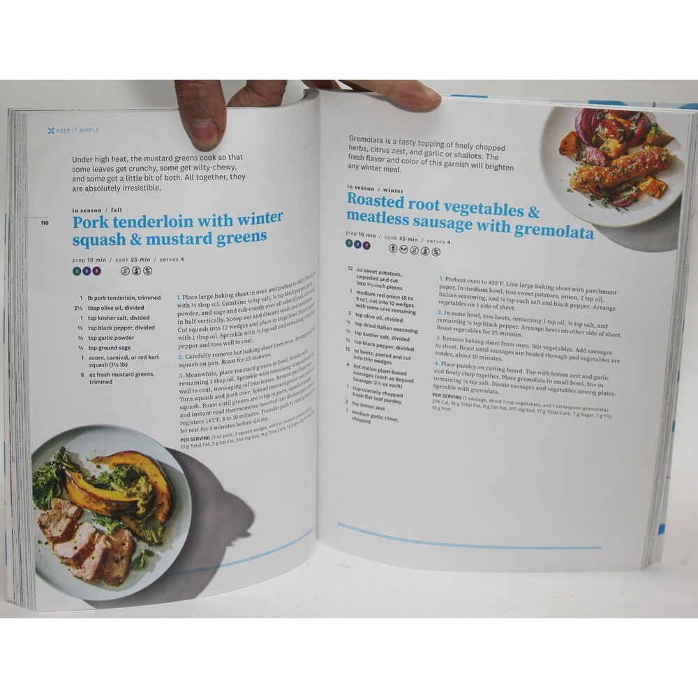 THE MEDITERRANEAN TABLE Cookbook WW Weight Watchers 2021 TPB Full Color Recipes - Picture 7 of 9